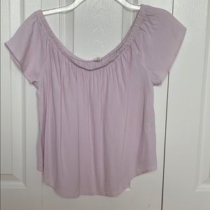 Off the shoulder top